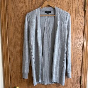Love Ellie Gray Long Sleeve Textured Open Cardigan Stitchfix Size Small